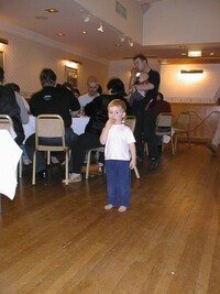 Oompah band audience